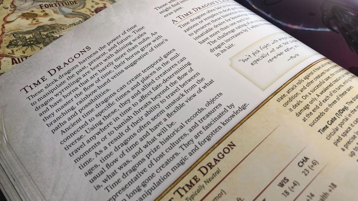 A closer look at a new dragon in Planescape: Adventures in the Multiverse