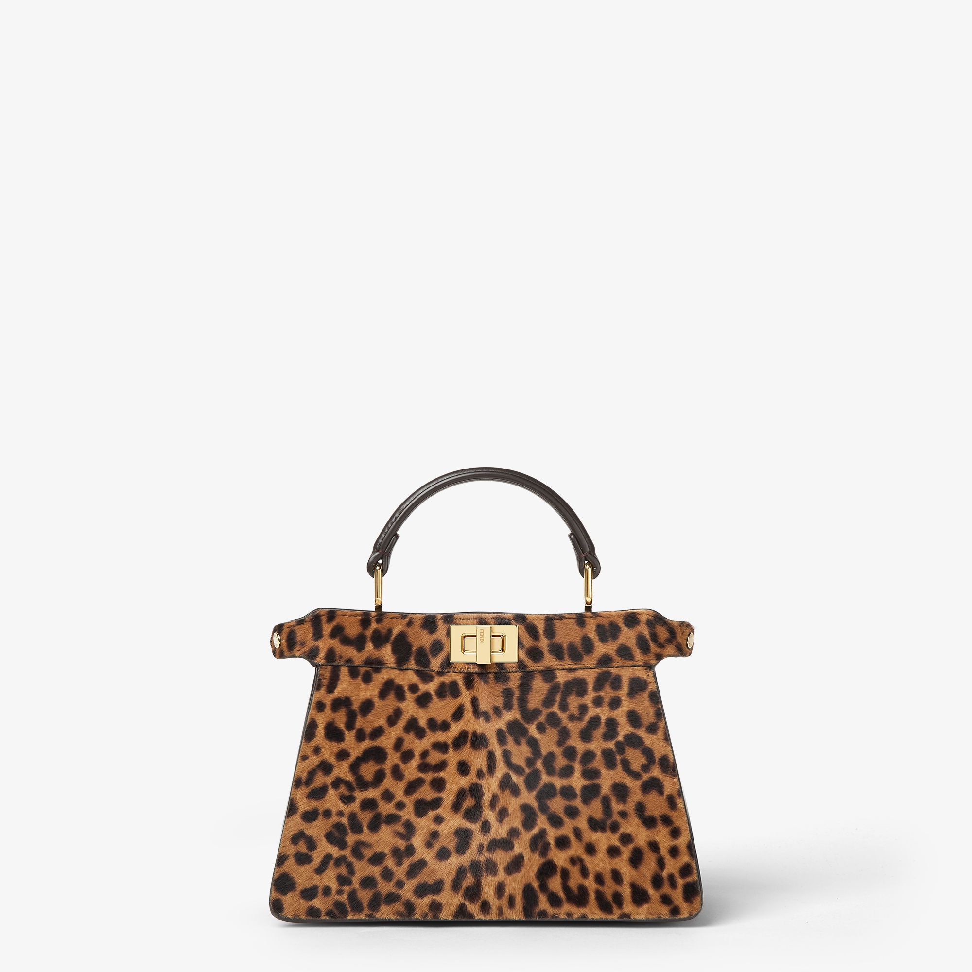 Peekaboo Iseeu Petite Printed Cavallino Calfskin Bag