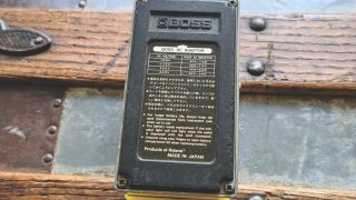 Boss's SD-1 Super Overdrive pedal