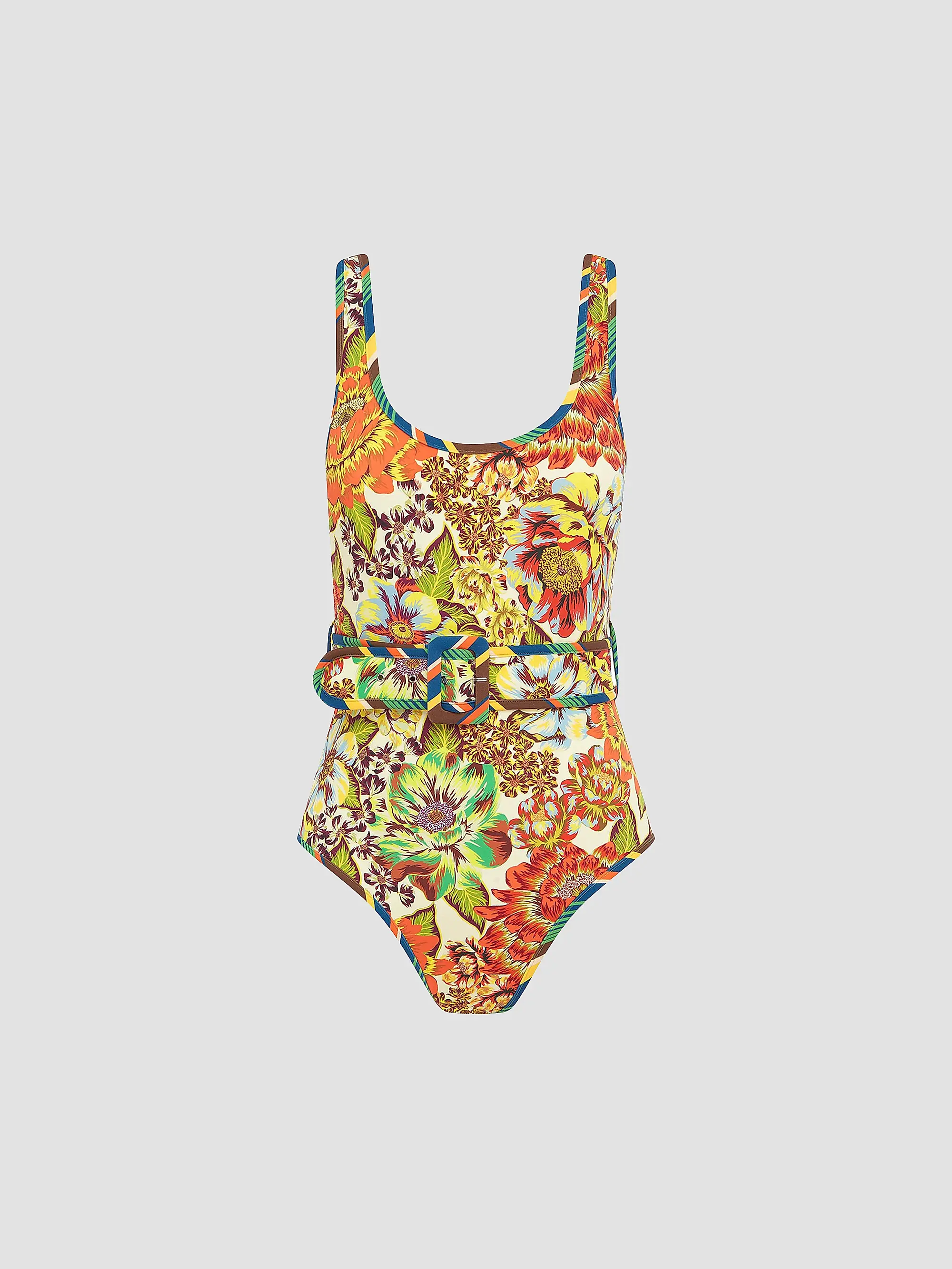 Charlie Belted One-Piece Swimsuit