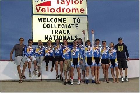 Fort Lewis College team at Collegiate Track Nationals.