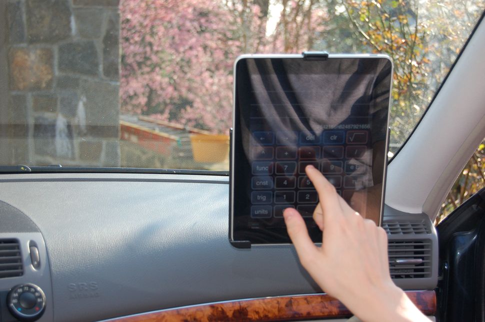 Location, Location, Location How to Put an iPad to work, in the car