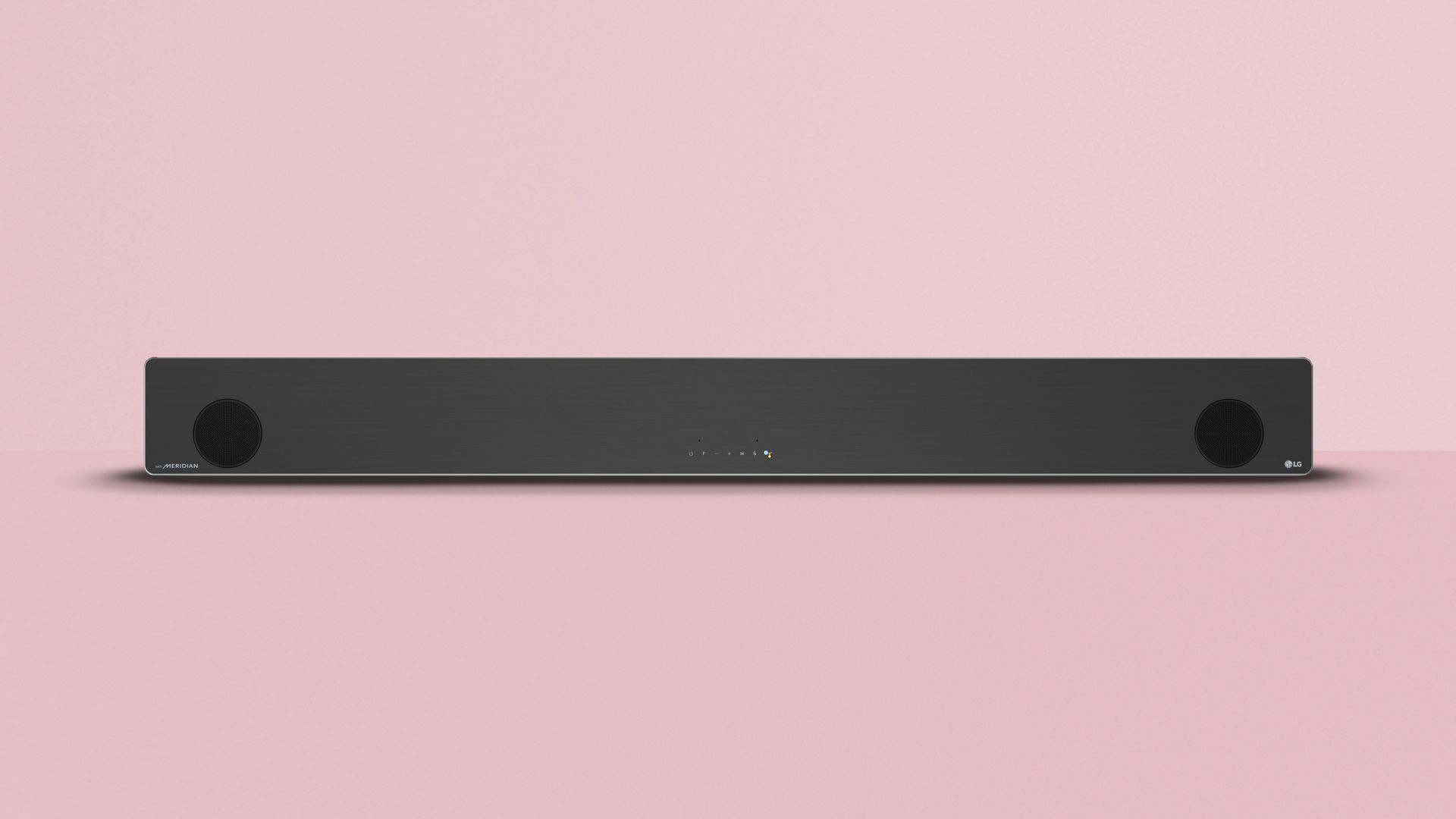 LG SN11RG review: Dolby Atmos soundbar front