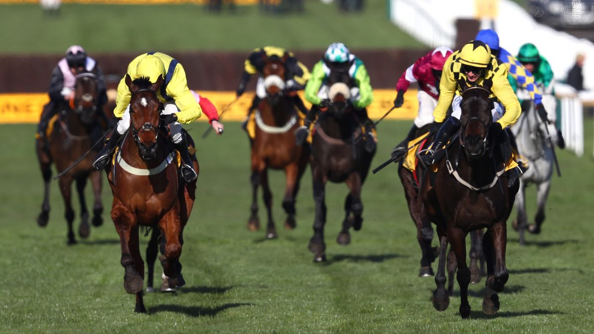  Paul Townend riding Al Boum Photo on their way to win the Magners Cheltenham Gold Cup Chase