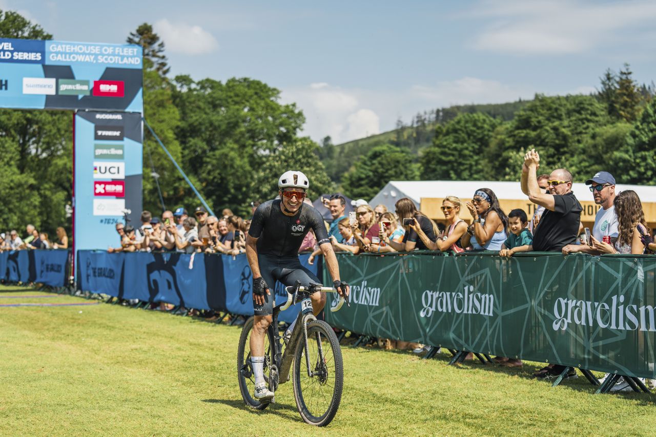 Matt Holmes wins the 2024 Gralloch gravel event in Scotland