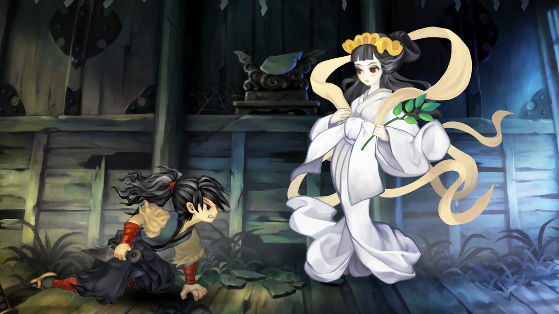 Muramasa: Revenant Blades ghost and shinobi