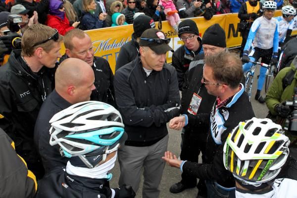 Team directors explain their concerns about today's stage