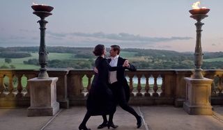 Downton Abbey Tom Branson and Lucy Smith dancing
