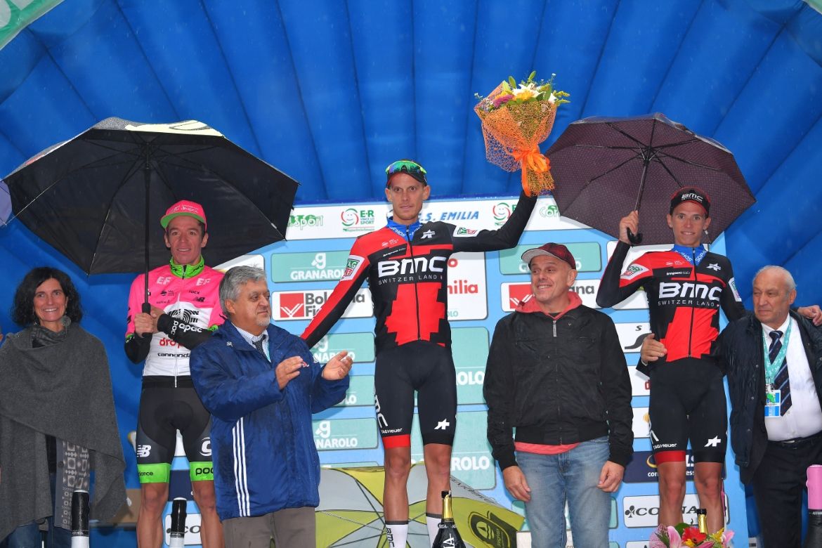 The podium ceremony