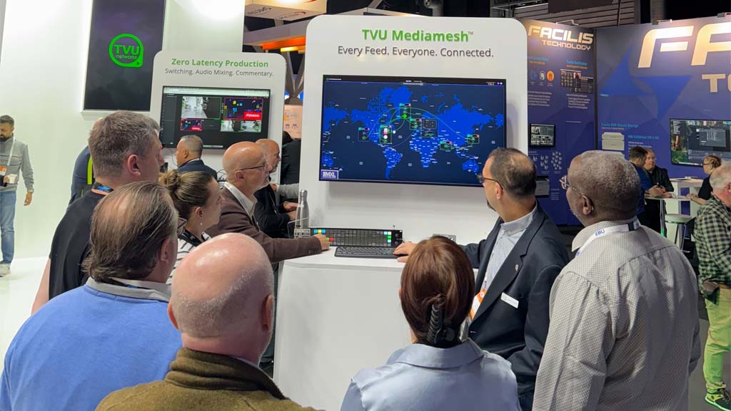 At IBC, TVU announced it would open its MediaMesh SaaS-based remote production ecosystem to access by competitors.