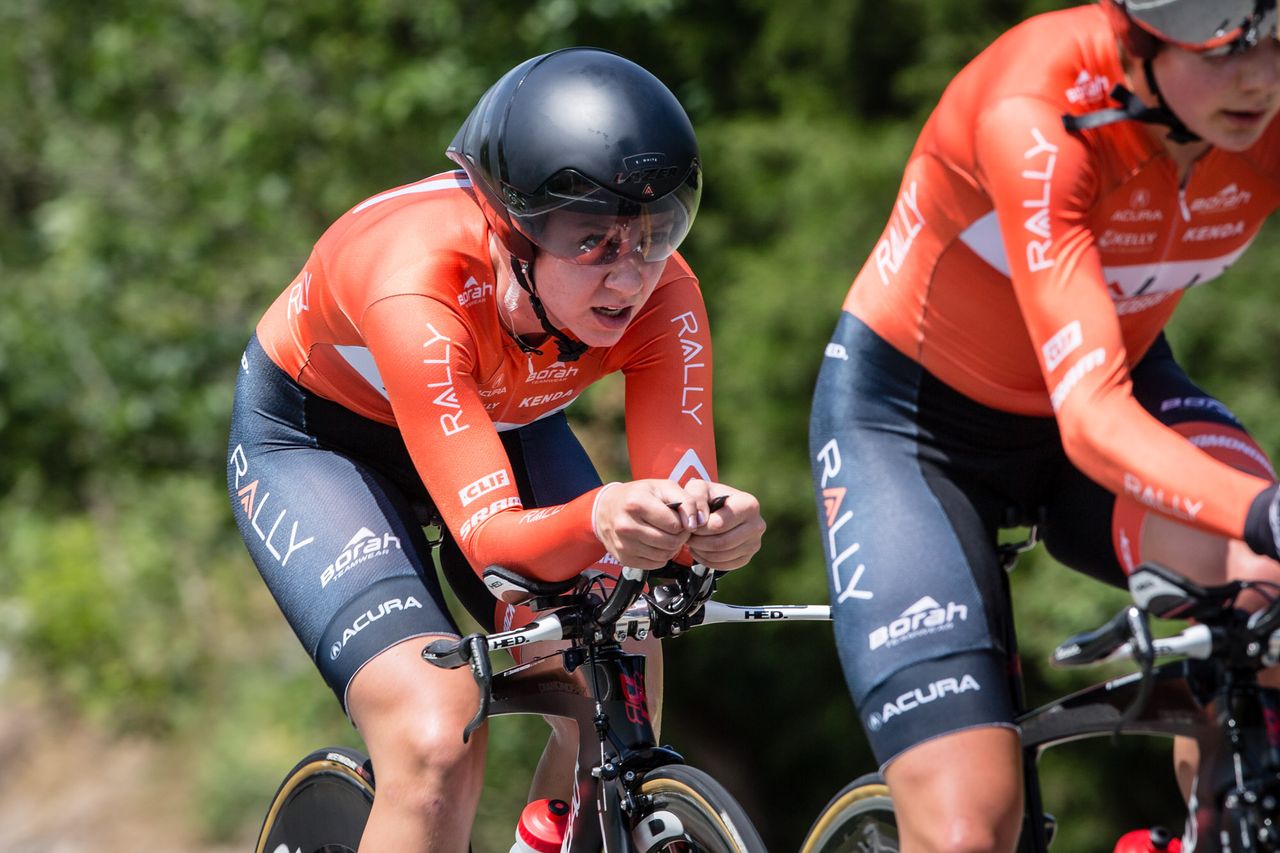 Emma White (Rally) goes for another national championship