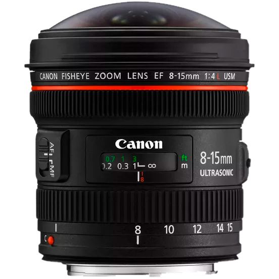 Canon EF 8-15mm f/4L Fisheye USM