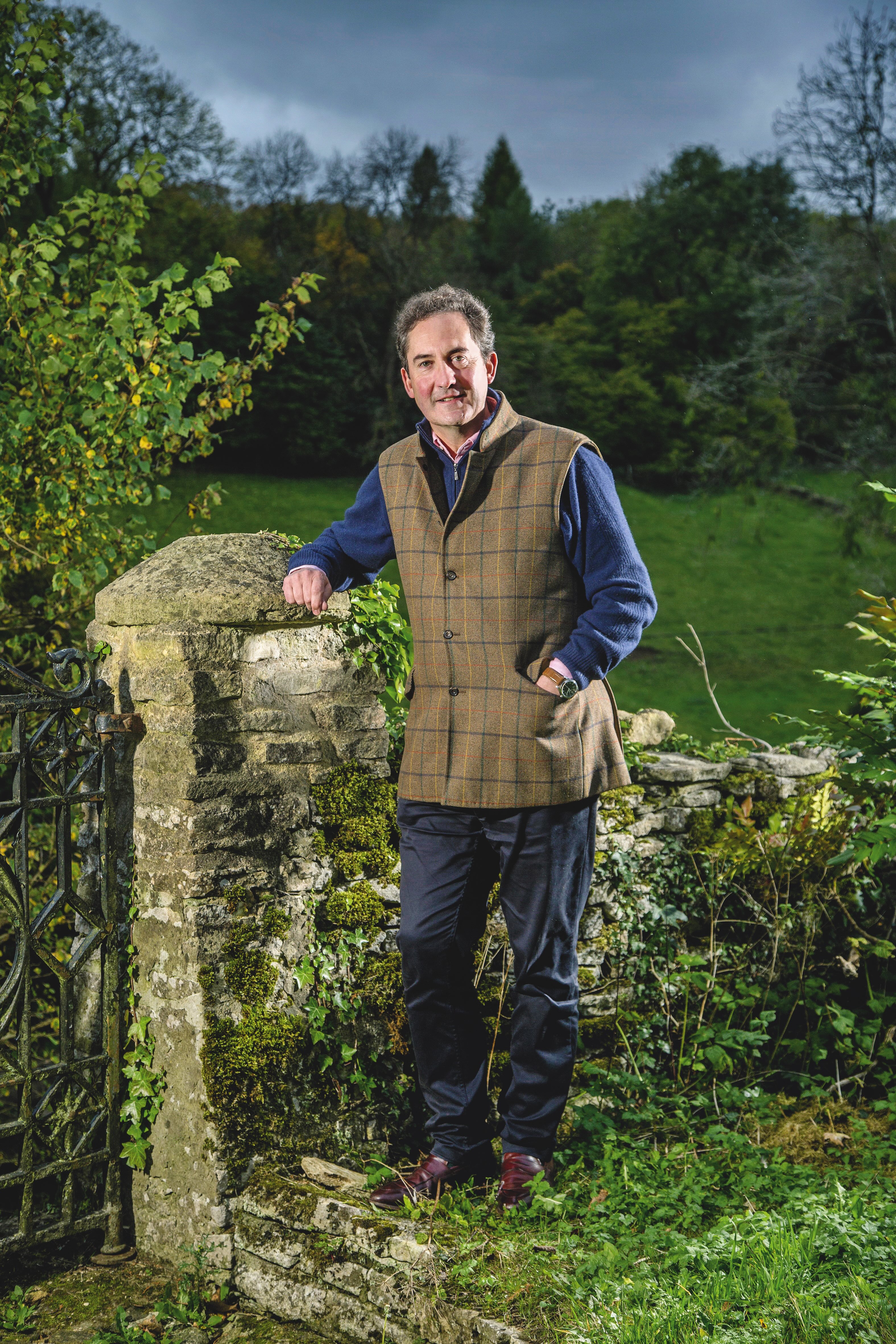 Mark Tufnell, president of the CLA pictured in Gloucestershire.
