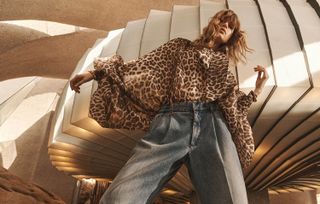 A model in the new Zimmermann AW24 campaign