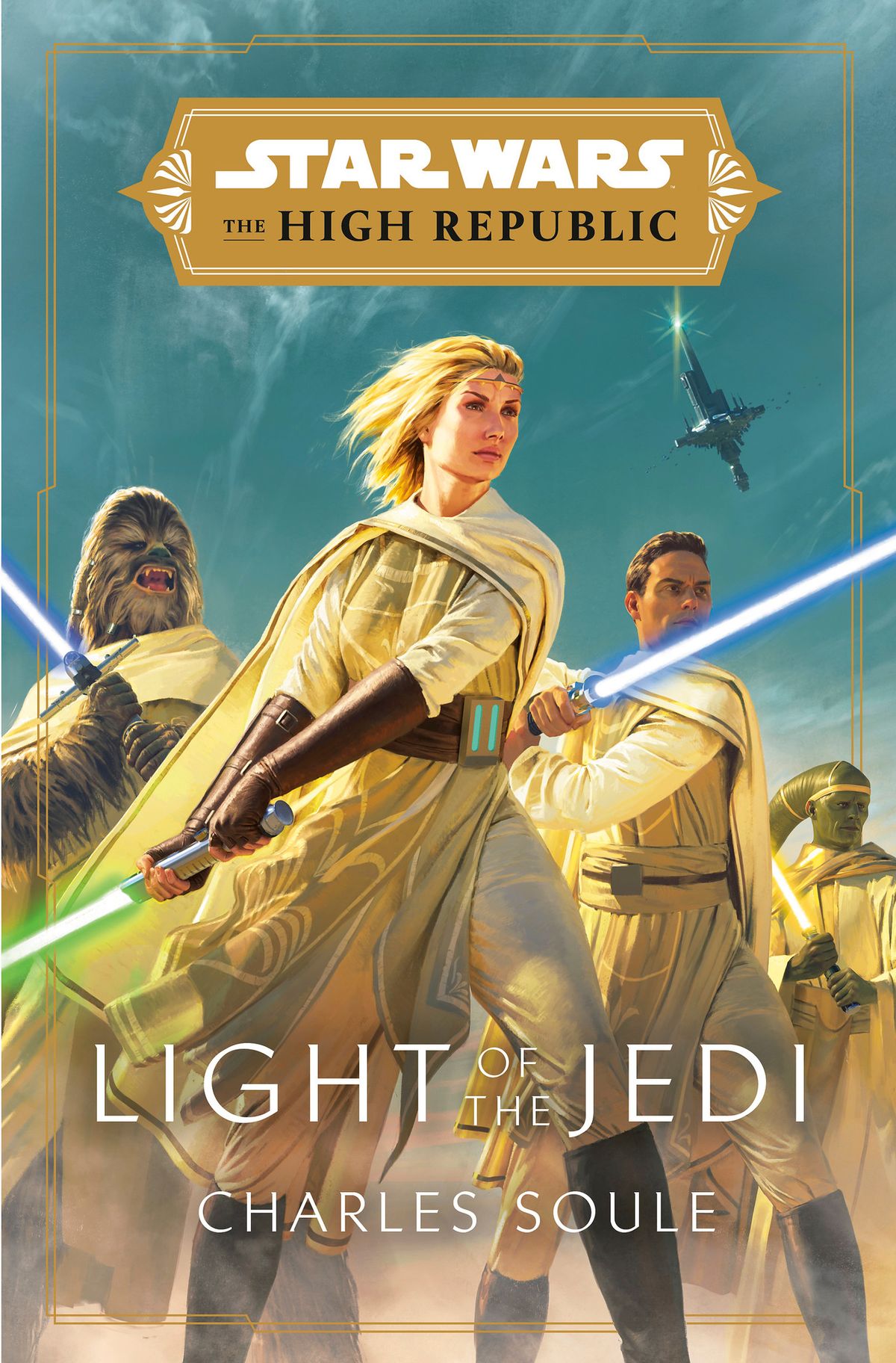 Cover art for the new series "Star Wars: The High Republic."