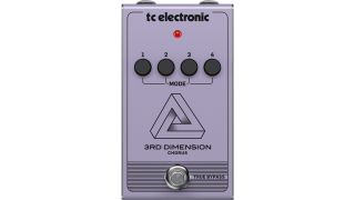 A TC Electronic 3rd Dimension chorus pedal