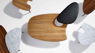 Herman Miller modular furniture by Gabriel Tan, side tables
