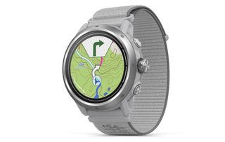 Coros watch render with turn-by-turn navigation on screen