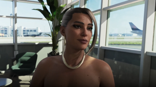 GTA 6 NPC in silver dress