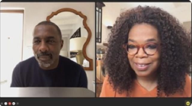 Idris Elba And Oprah Winfrey