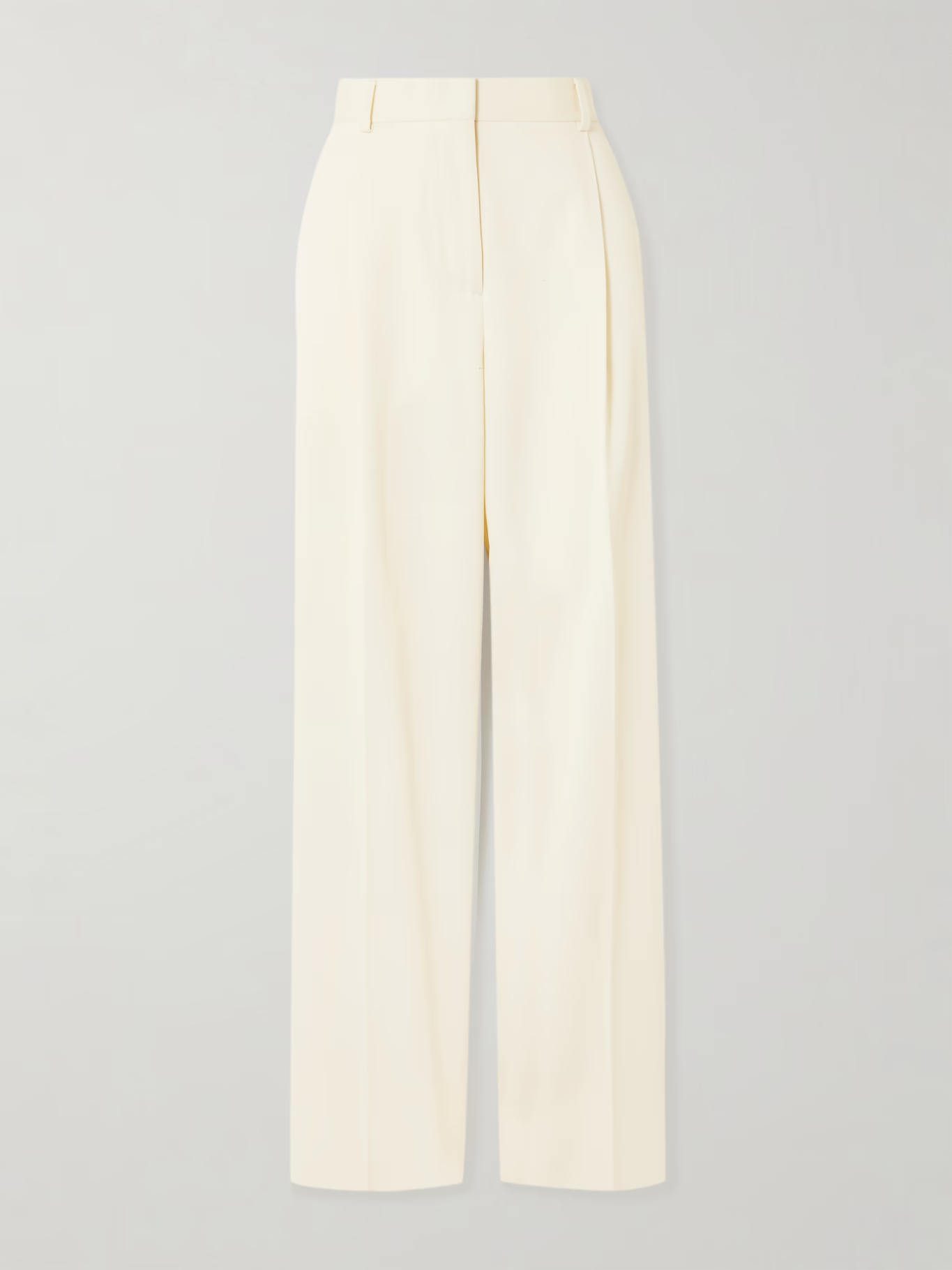 Toteme Pleated twill wide-leg pants
