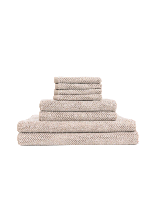 Nantucket Bath Towel Set - Heathered Harbor Mist