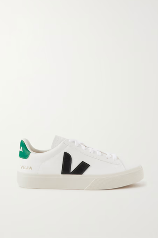 VEJA Campo rubber-trimmed leather sneakers
