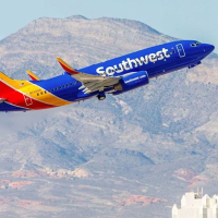 All of fall is on sale with Southwest. Book a flight in curb season for a discount.