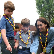 Kate Middleton and her children