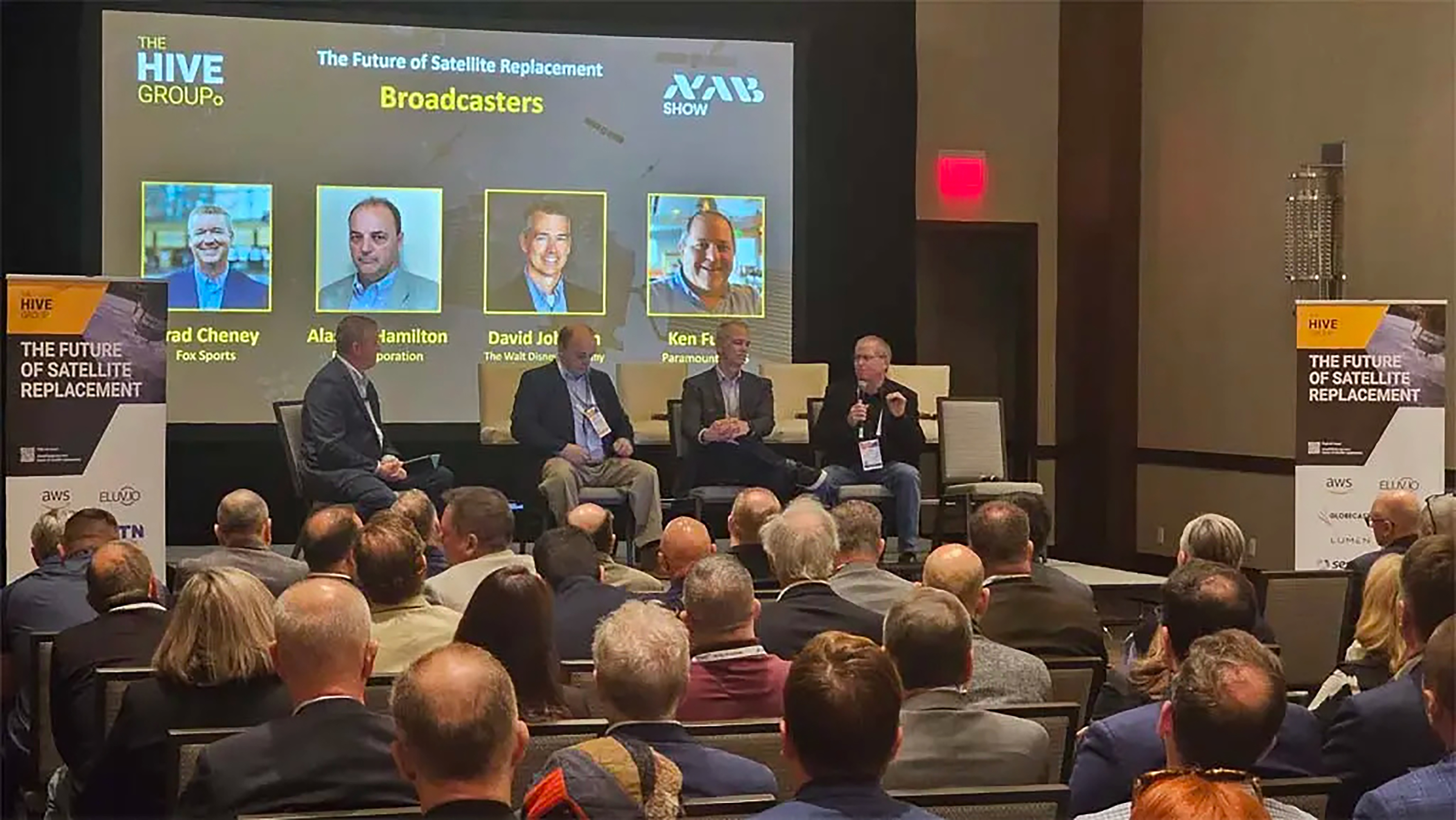 "The Future of Satellite Replacement" panel at the 2026 NAB Show