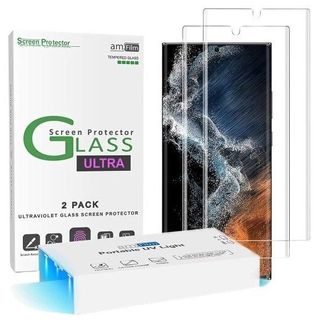 Amfilm Glass Screen Protector Galaxy S22 Ultra