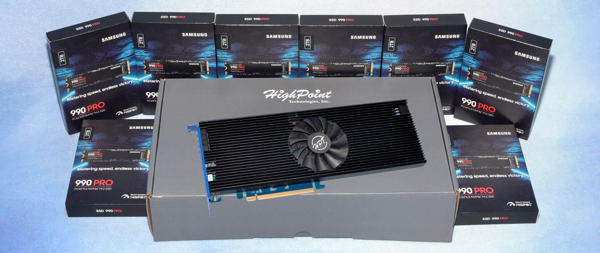 HighPoint Rocket 1608A addin card review More drives, more power