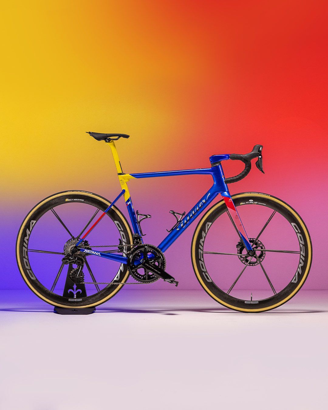 Vincenzo Nibali Il Lombardia 2022 Wilier Zero SLR bike Wilier/Astana Qazaqstan