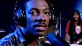 Eddie Murphy in the video for "Party All The Time"