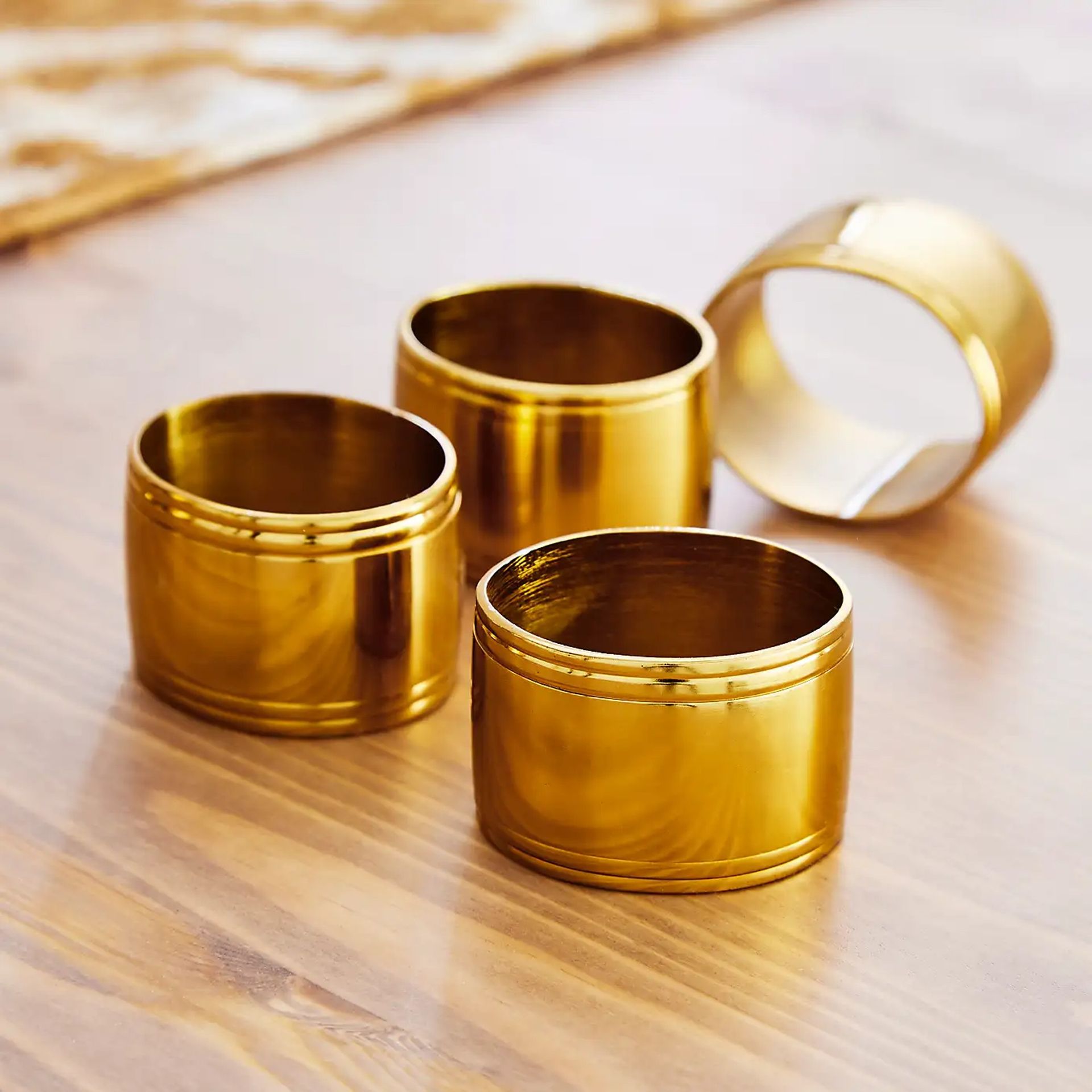 Dunelm Set of 2 Liya Napkin Rings