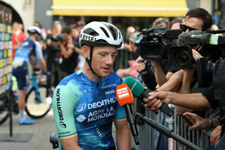 Sam Bennett before stage 5 of the Dauphiné
