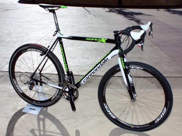 Tim Johnson and the rest of his Cannondale-Cyclocrossworld.com team are expected to be on Cannondale's new SuperX carbon 'cross machine this season.