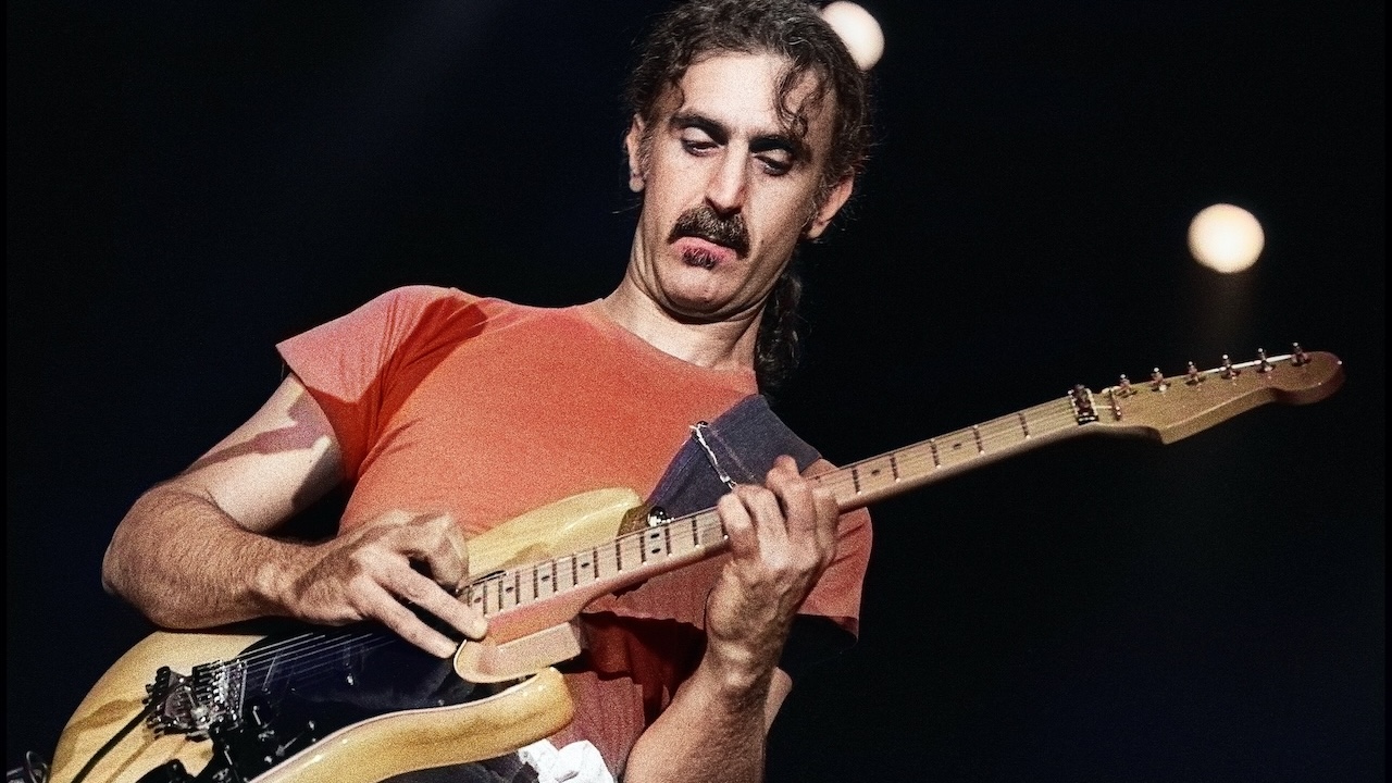 Frank Zappa performs live on stage at Ahoy' Rotterdam, Netherlands, 16th September 1984.