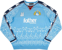 Classic Football Shirts 'Feed the Goat' #10 Manchester City Christmas Jumper