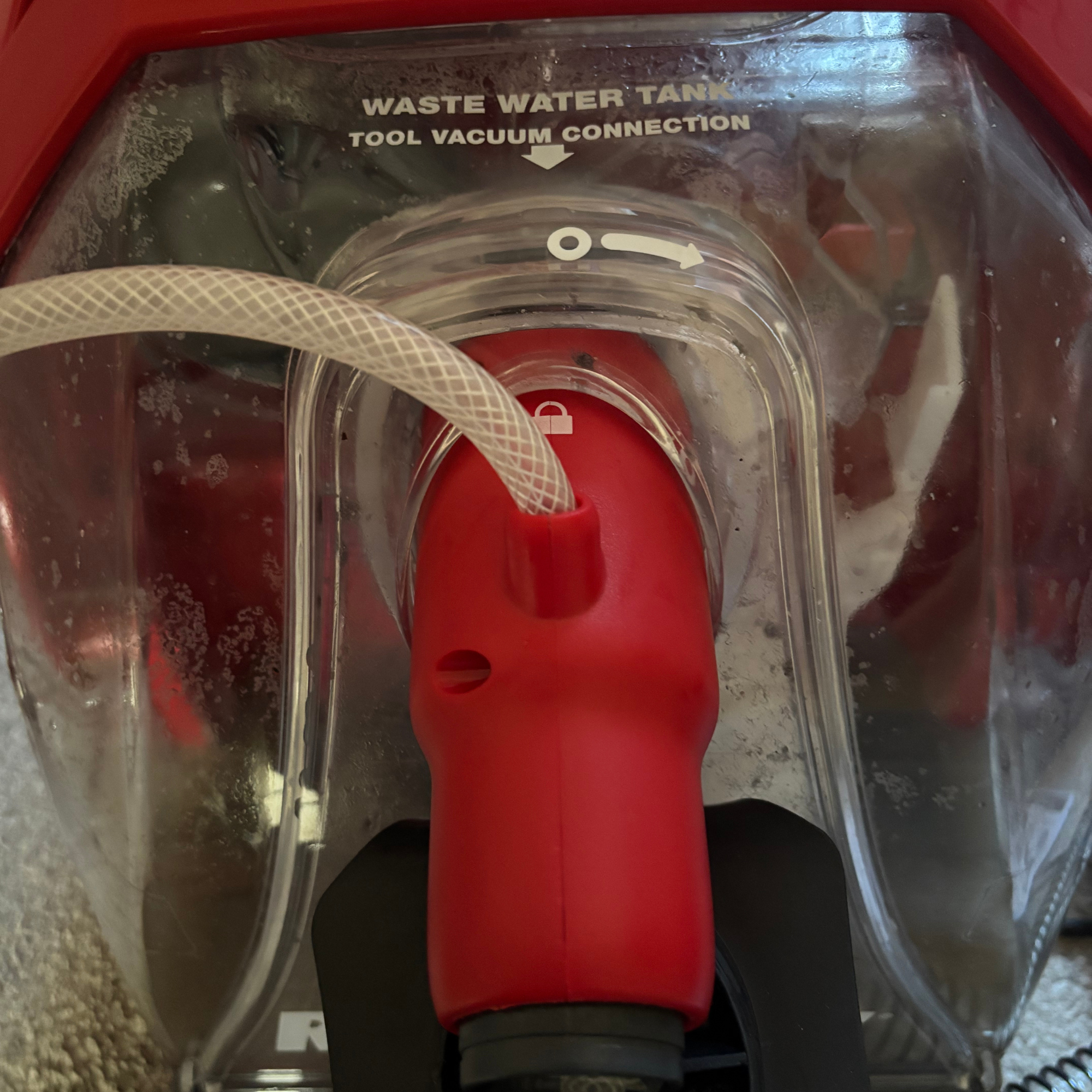 Rug Doctor Deep Upright Carpet Cleaner tool vacuum connector