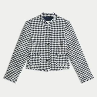 M&S Tweed Checked Jacket