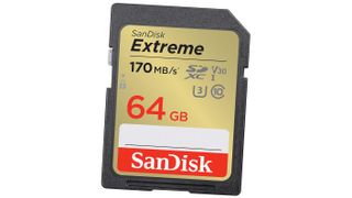 Sandisk Extreme SDXC 180 MB/s UHS-I memory card