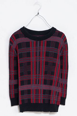 Zara Checked Sweater, £19.99