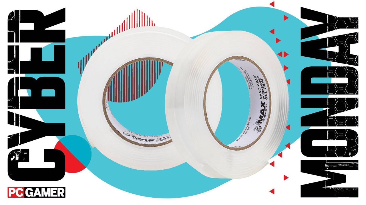 I freed myself from my organizational sins by simply sticking my desk clutter where I don't have to see it, and you can do the same with this $9 Cyber Monday deal on nano tape