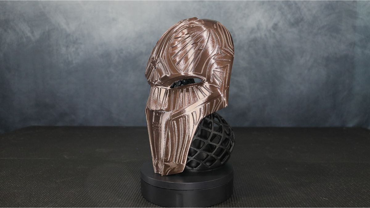 3D printed Sith acolyte mask from Hex3D