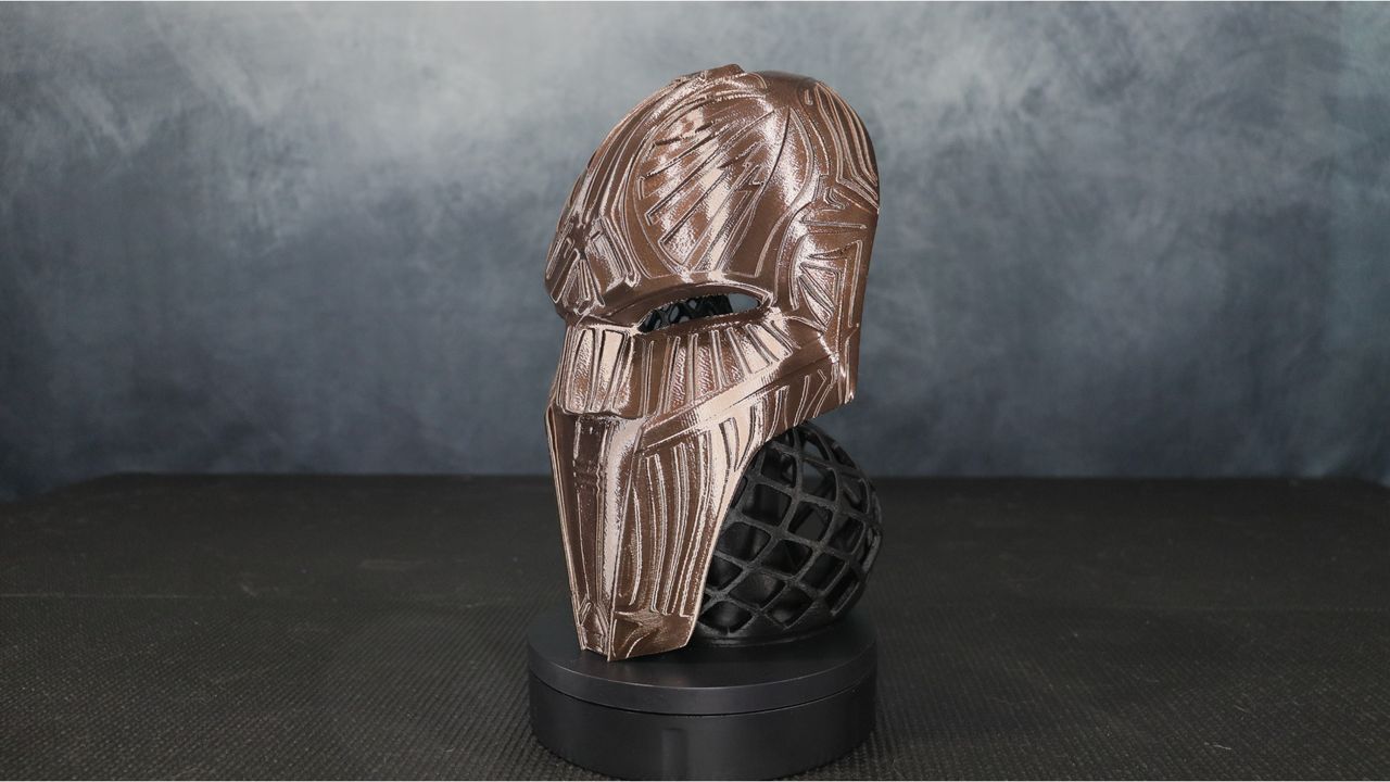 3D printed Sith acolyte mask from Hex3D