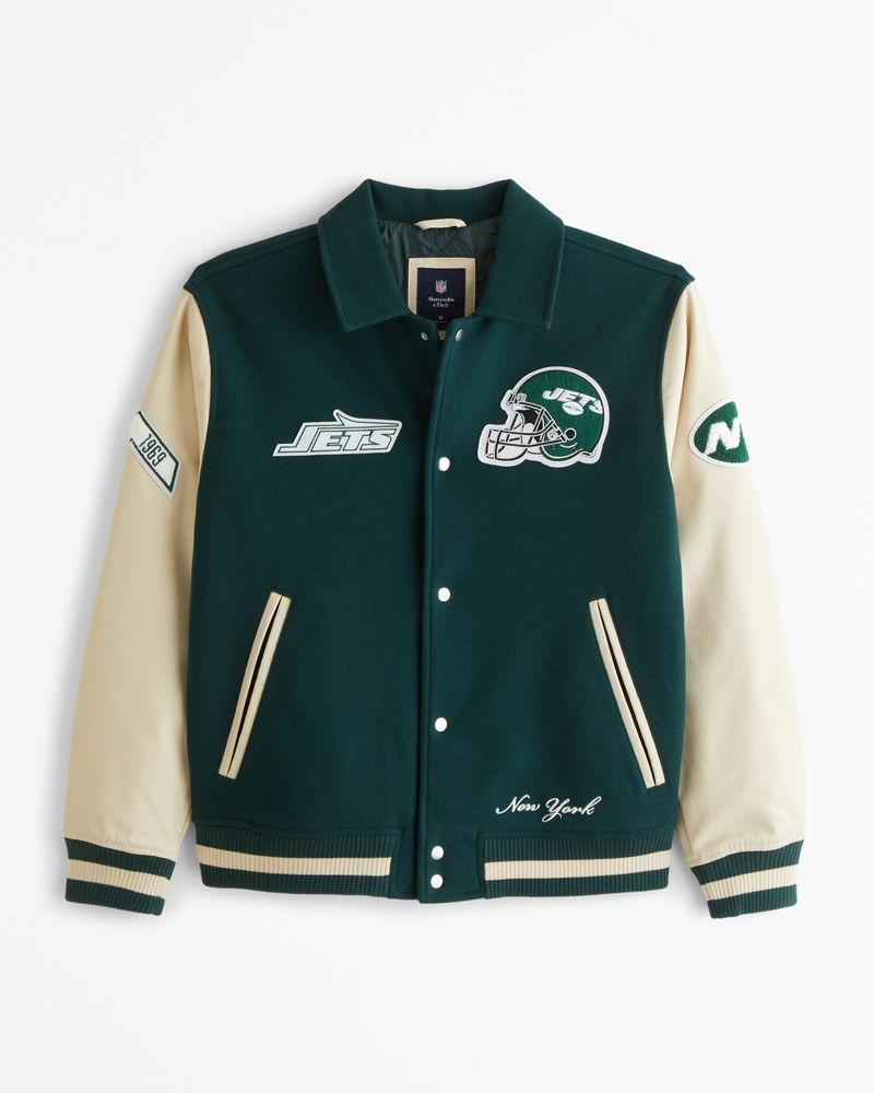 New York Jets Varsity Bomber Jacket