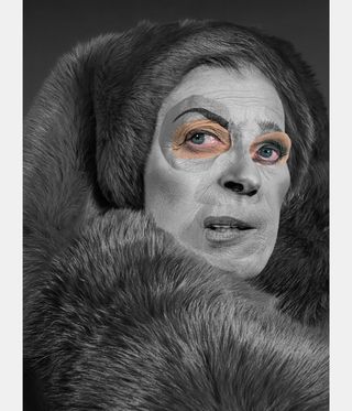 Cindy Sherman distorted portrait
