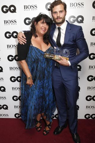 Jamie Dornan & E.L James at The GQ Men Of The Year Awards, 2014