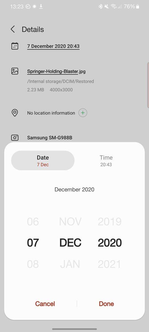 Samsung Gallery App